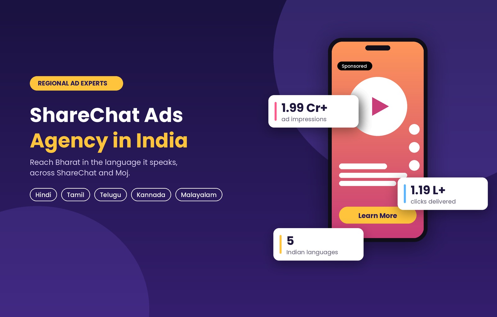 ShareChat Ads Agency India Cover